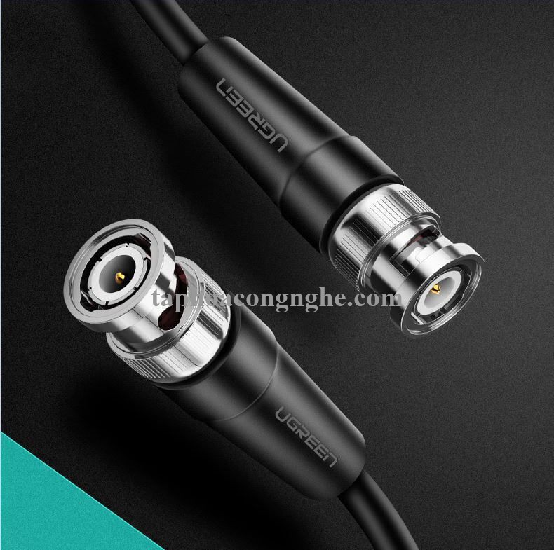 Ugreen 50928 10M màu Đen Cáp 2 đầu SDI cho máy quay + Camera cao cấp SP103 30050928